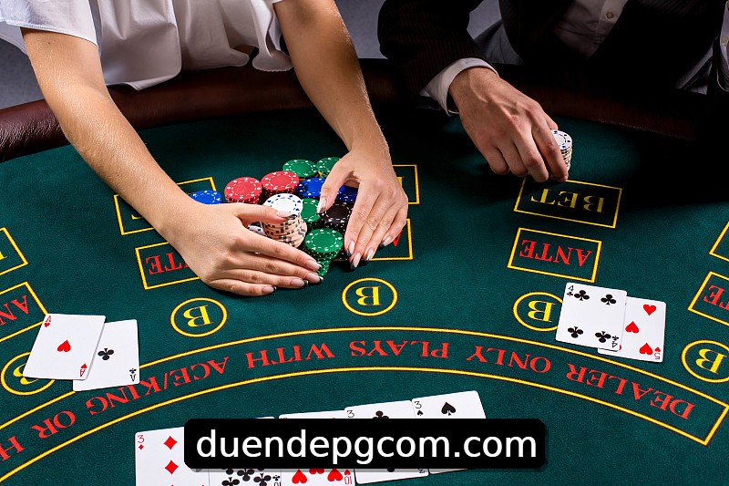 Mesa de Blackjack duendepg